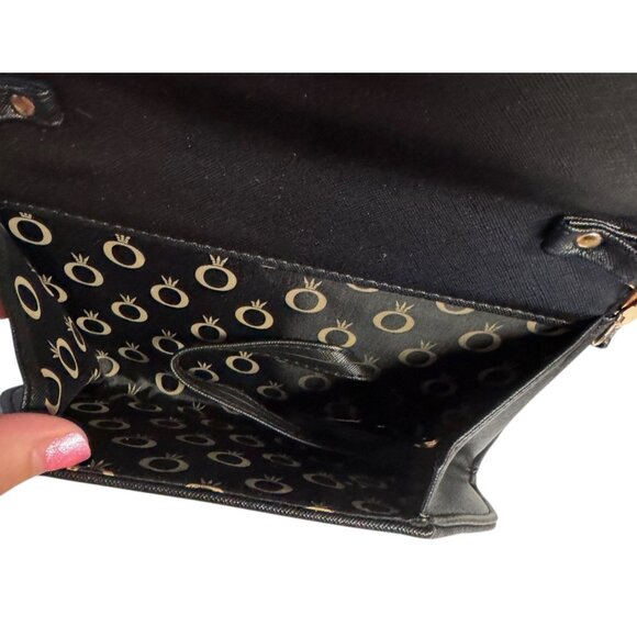 Pandora Black Convertible Crossbody, Wristlet, or Clutch Purse New - Picture 4 of 13